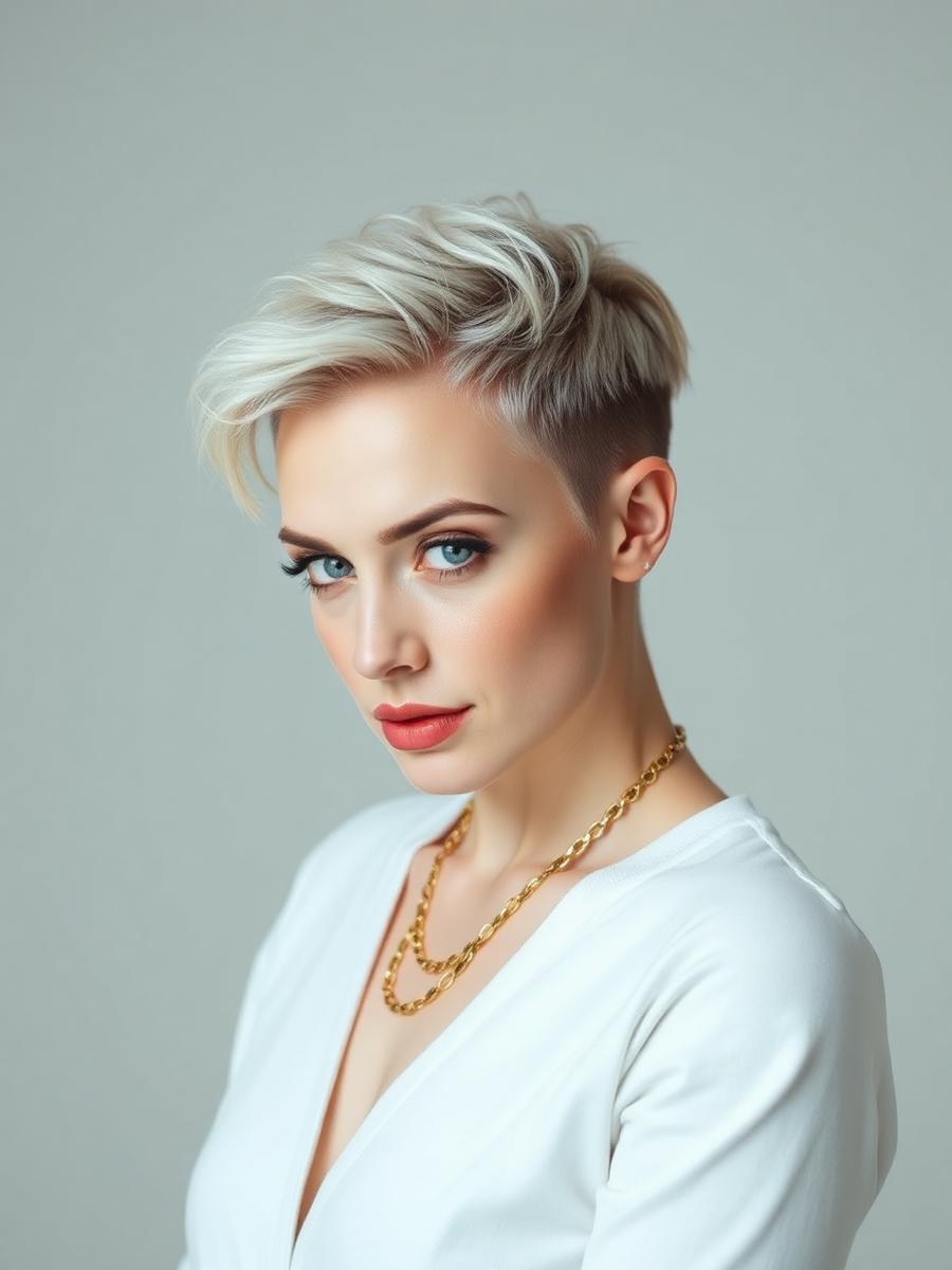 Edgy Pixie Cut
