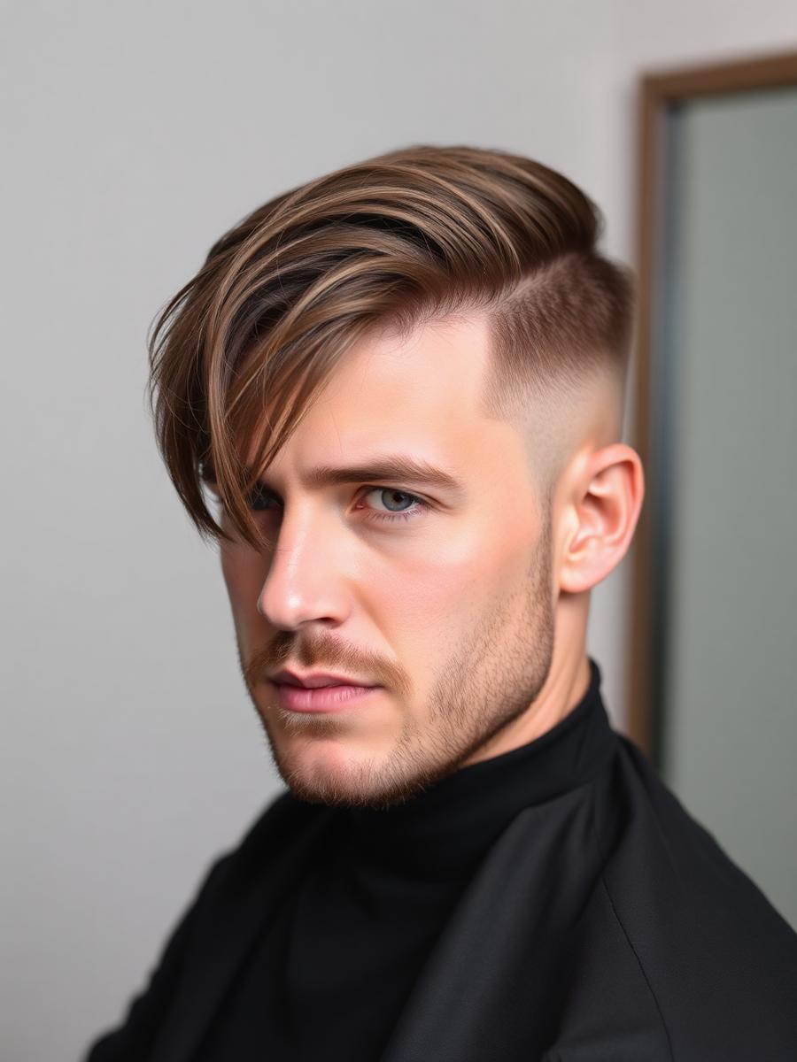 Klassischer Side Part